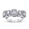 0.55 Carat Diamond Baguette Ring