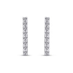 1.46 Carat Diamond Tennis Earrings