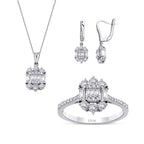 2.28 Carat Diamond Baguette Set