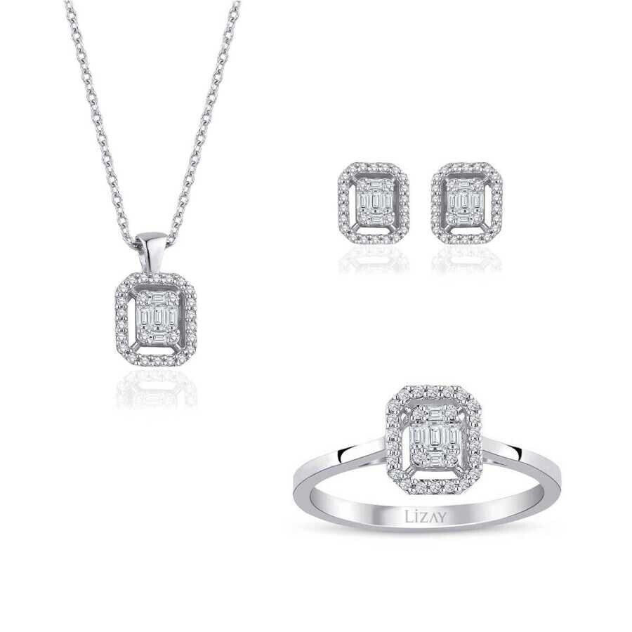 0.63 Carat Diamond Baguette Mini Set