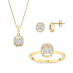 0.66 Carat Diamond Baguette Set