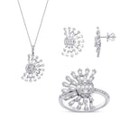 2.97 Carat Diamond Baguette Set