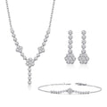 0.56 Carat Diamond Flower Trend Set