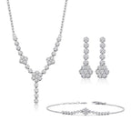 0.56 Carat Diamond Flower Trend Set