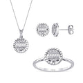 0.39 Carat Diamond Baguette Set