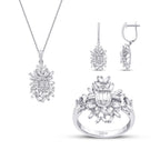 2.83 Carat Diamond Baguette Set