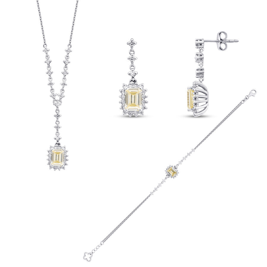 8.01 Carat Diamond Fancy Set