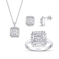 0.35 Carat Diamond Baguette Set