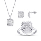 0.35 Carat Diamond Baguette Set