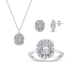 1.25 Carat Diamond Baguette Set