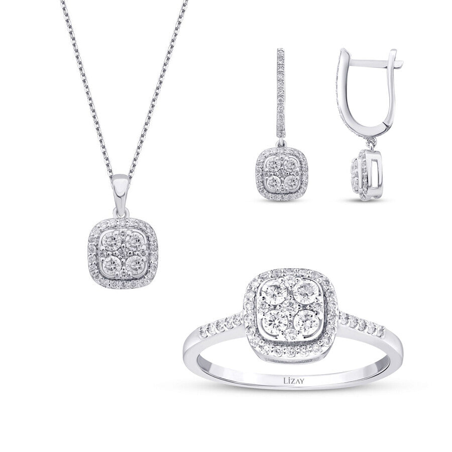 1.34 Carat Diamond Trend Set